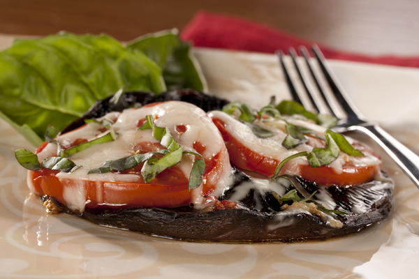 EDR Mushroom Cap Pizzas