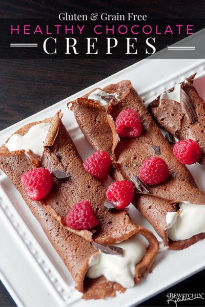 Healthier Chocolate Crepes