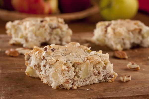 Nutty Apple Bars