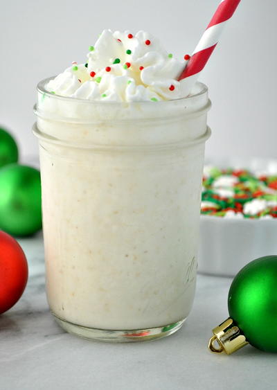 Indulgent Frosted Sugar Cookie Protein Shake