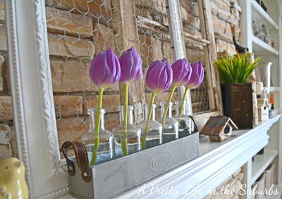 Simple Spring Centerpiece