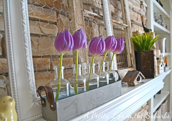 Simple Spring Centerpiece Simple Spring Centerpiece