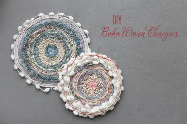 Beautiful Boho Woven Chargers Beautiful Boho Woven Chargers