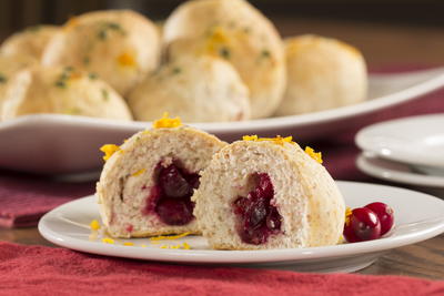 Whole Wheat Cranberry Rolls