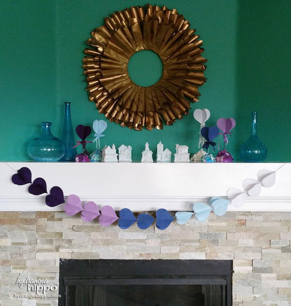 Lovely 3D Heart Garland Lovely 3D Heart Garland