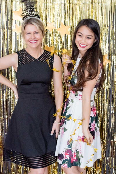 DIY Gold and Fringe Photobooth Backdrop DIY Gold and Fringe Photobooth Backdrop