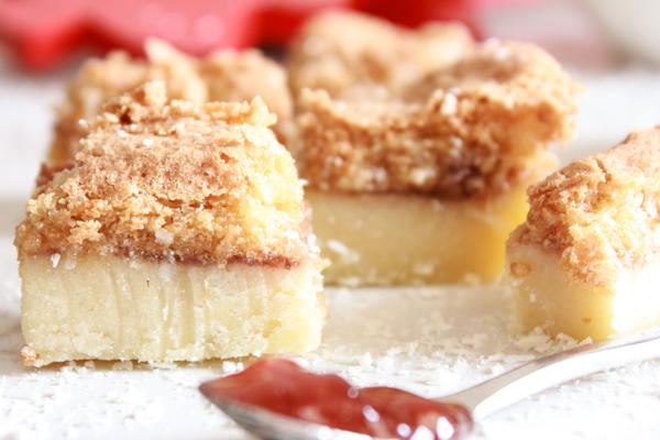 Coconut Jam Squares Coconut Jam Squares