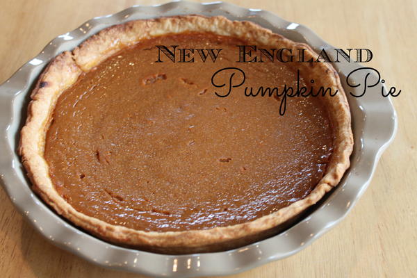 New England Pumpkin Pie New England Pumpkin Pie