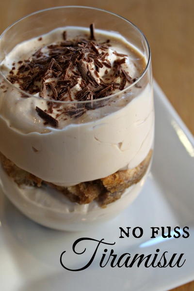 No-Fuss Tiramisu No-Fuss Tiramisu