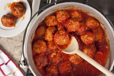 Sicilian Turkey Meatballs