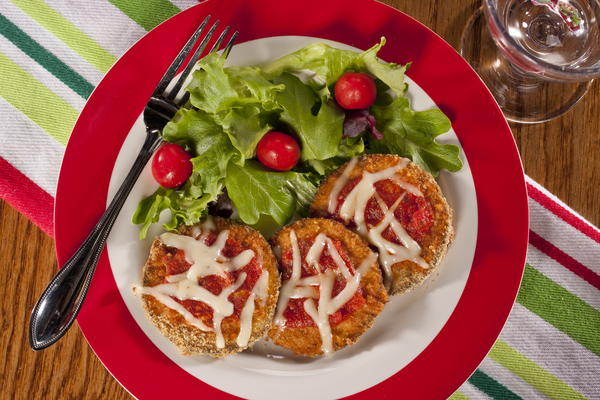 Skinny Eggplant Parmigiana EDR Skinny Eggplant Parmigiana