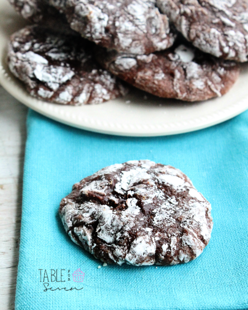 Brownie Crinkle Cookies Brownie Crinkle Cookies