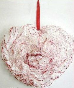 Valentine's Coffee Filter Wreath Valentine's Coffee Filter Wreath