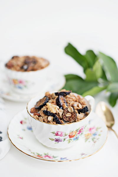 Vegan Gluten Free Fig Granola Vegan Gluten Free Fig Granola