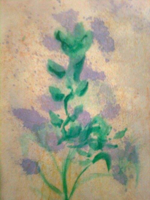 Flowered Stencils Tutorial Flowered Stencils Tutorial