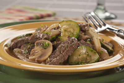 Sauteed Sirloin Tips