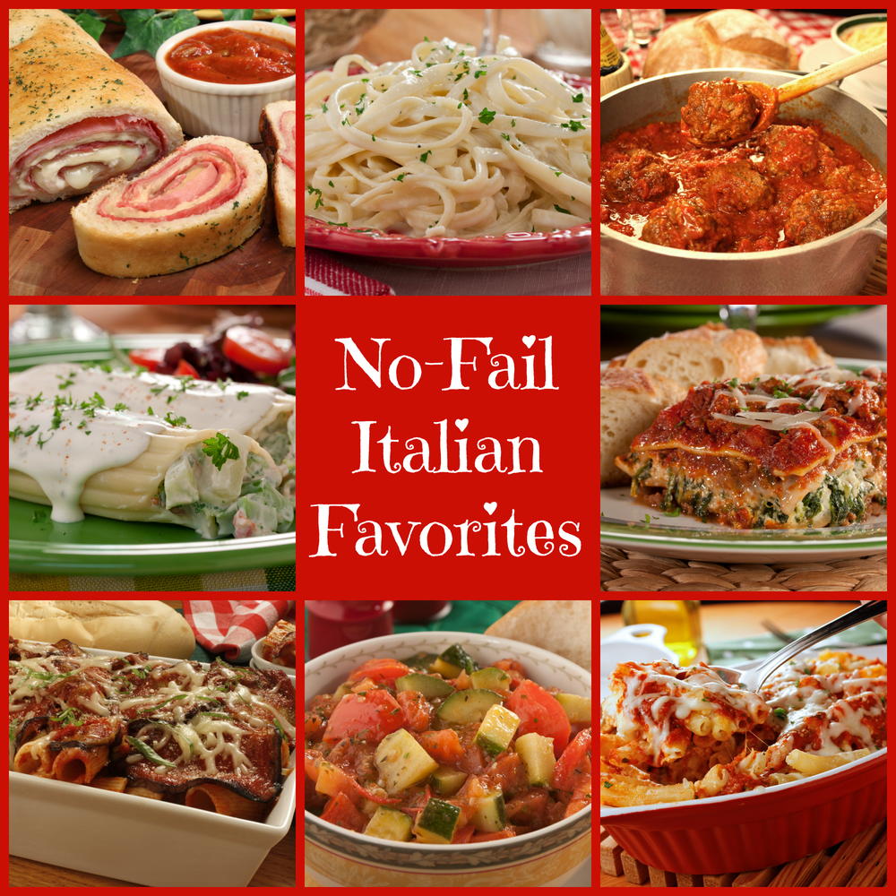46 No Fail Italian Favorites Plus 9 Classic Sauces Mrfood Com