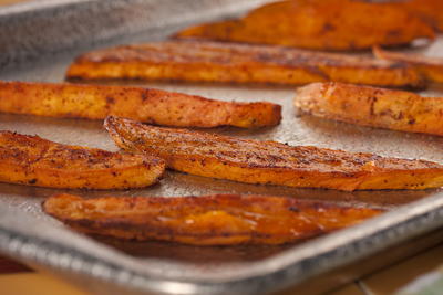 Spicy Baked Sweet Potato Fries