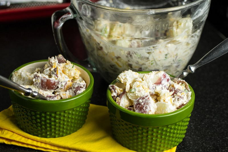 Easy Loaded Potato Salad