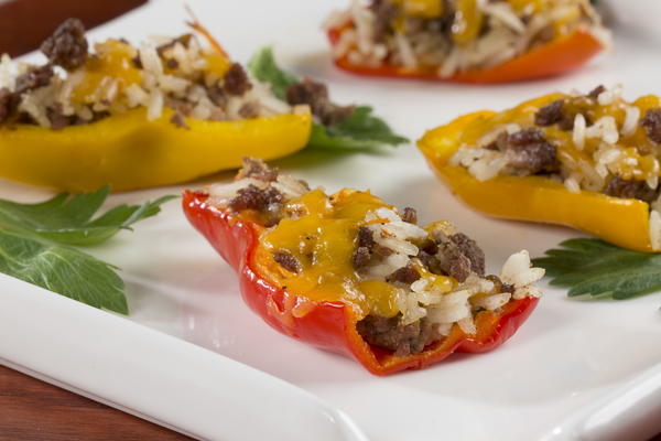 Stuffed Mini Peppers EDR Stuffed Mini Peppers