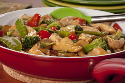 Sweet and Sour Chicken with Vegetables
