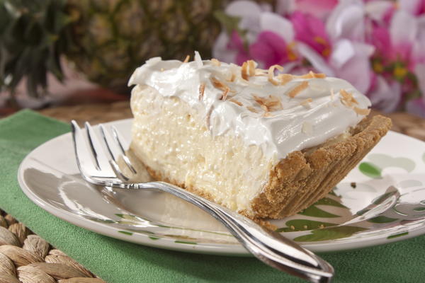 EDR Tropical Cream Cheese Pie