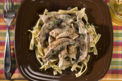Turkey Stroganoff