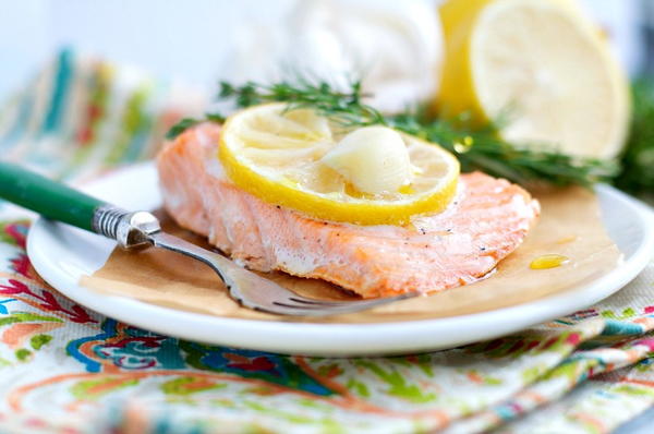 Fresh Garlic and Herb Baked Salmon Fresh Garlic and Herb Baked Salmon_1
