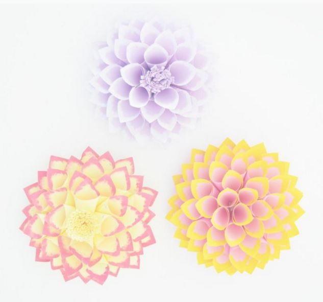 Dazzling Dahlia Paper Flower Tutorial Dazzling Dahlia Paper Flower Tutorial
