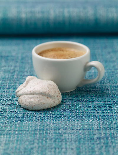Chocolate Almond Meringue Cookies