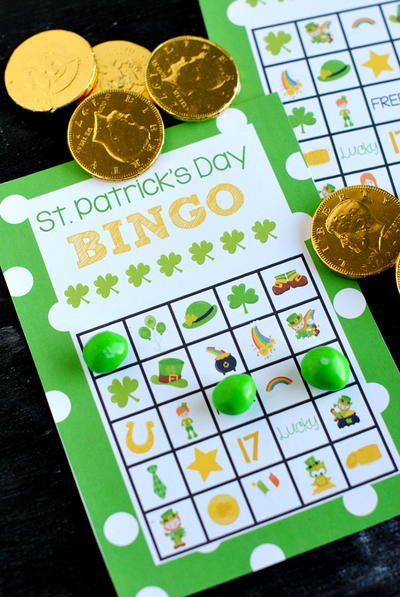 St. Patrick's Day Printable Bingo Cards