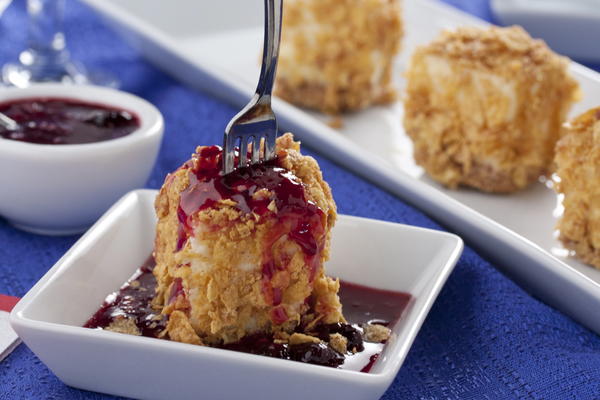 Crispy Cheesecake Squares Crispy Cheesecake Squares