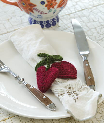 Heart on a String Napkin Tie