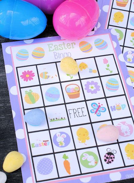 Printable Bingo Cards for Easter Printable Bingo Cards for Easter