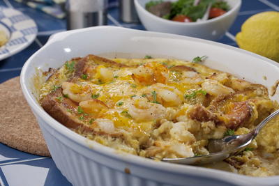 Shrimp and Cheddar Bake