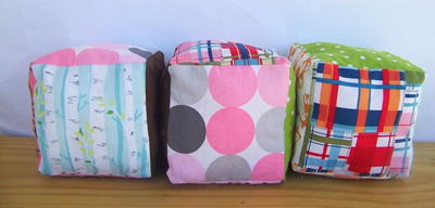 Fabric Baby Blocks Sewing Pattern