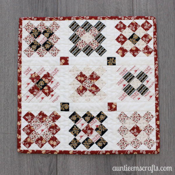 Little House on the PrairieĀ® Granny Square Mini Quilt Tutorial