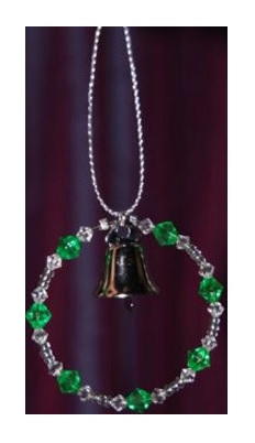 Beaded Christmas Tree Loop Ornament Beaded Christmas Tree Loop Ornament