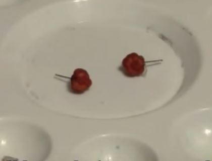 Christmas Cord Knotted Earrings