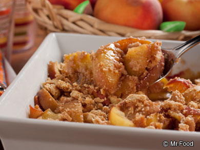 Summer's Best Peach Crumble-image