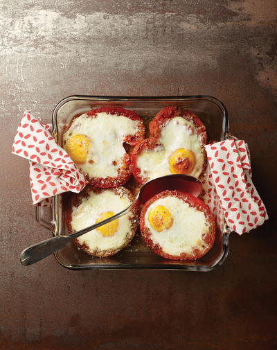 Sweet and Smoky Baked Eggs