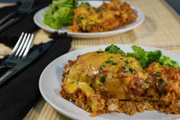 Healthy and Easy Chicken Casserole