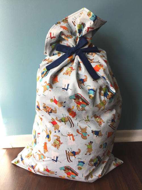 Santa Bag Tutorial Santa Bag Tutorial