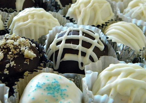 Cake Mix Truffle Balls