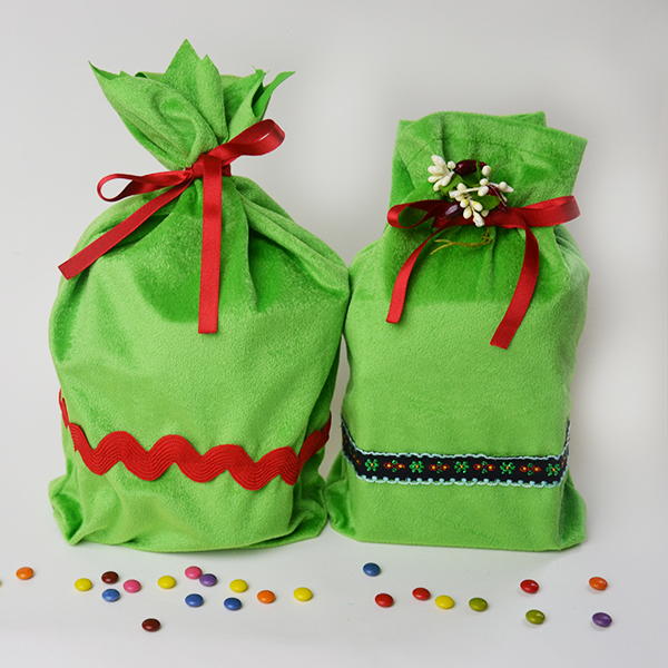 Reusable Gift Bag Sewing Pattern