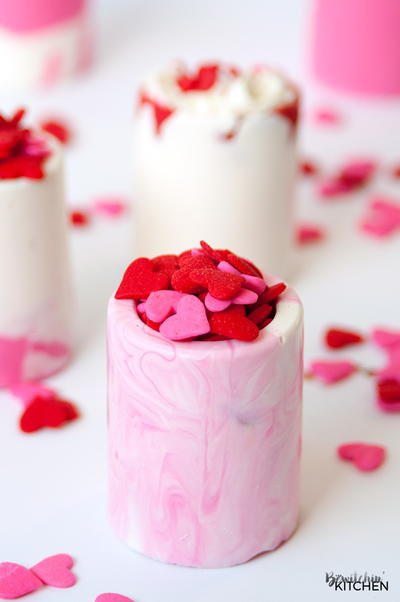 Valentine's Day Chocolate Shot Glass Valentine's Day Chocolate Shot Glass