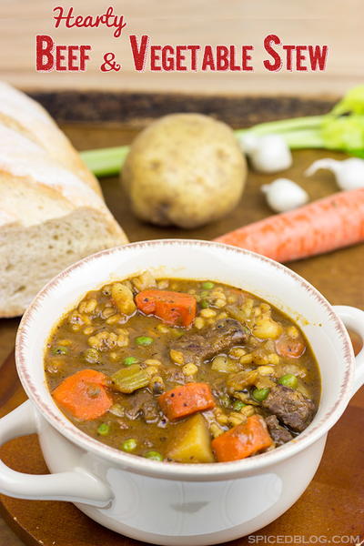 Hearty Beef and Vegetable Stew Hearty Beef and Vegetable Stew