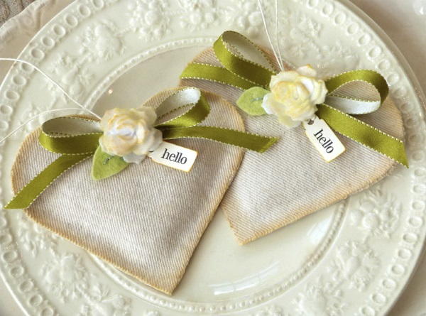 Hello Heart Fabric Sachets Hello Heart Fabric Sachets