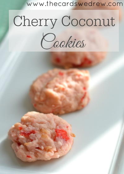 Cherry Coconut Cookies Cherry Coconut Cookies