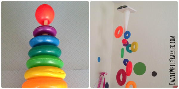 Upcycle Vintage Stacking Ring Mobile_1